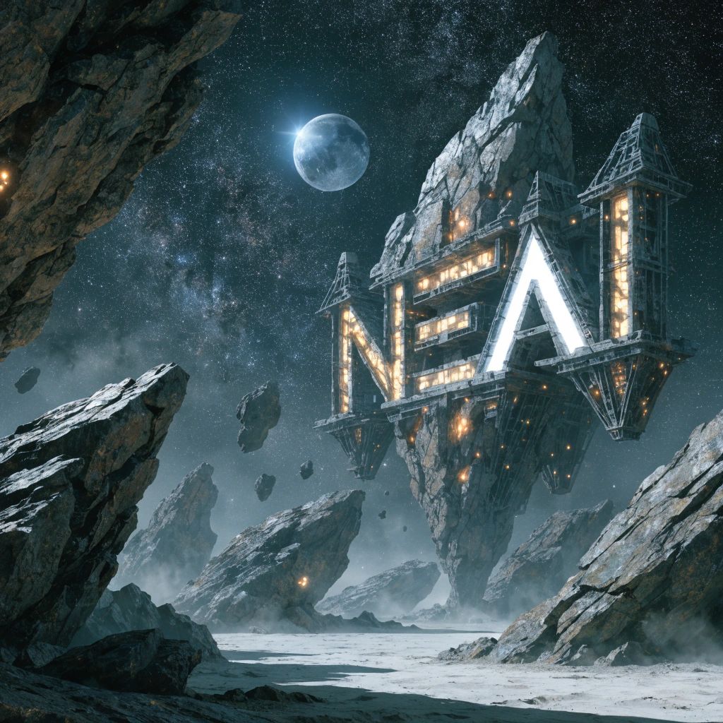 NEAI futuristic lab artwork
